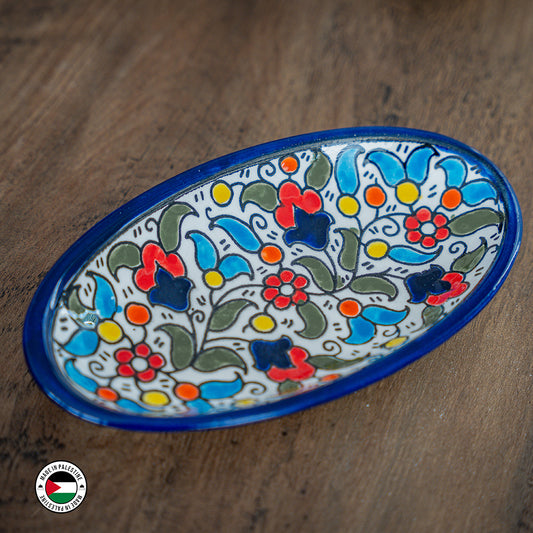 Abrar Oval Plate (16x9cm)