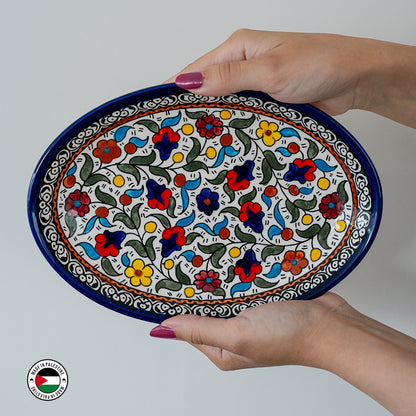 Abrar Oval Plate (22x15cm)