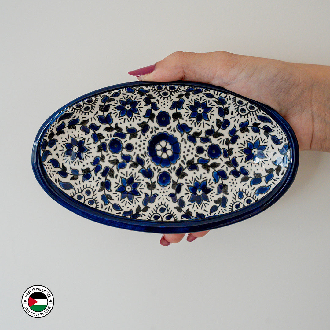 Aliya Oval Plate (16x9cm)