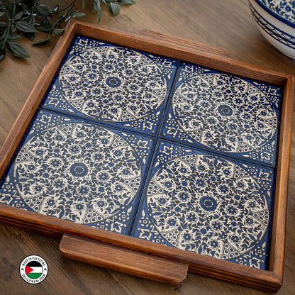 Aliya Wooden Tray (30x30cm)