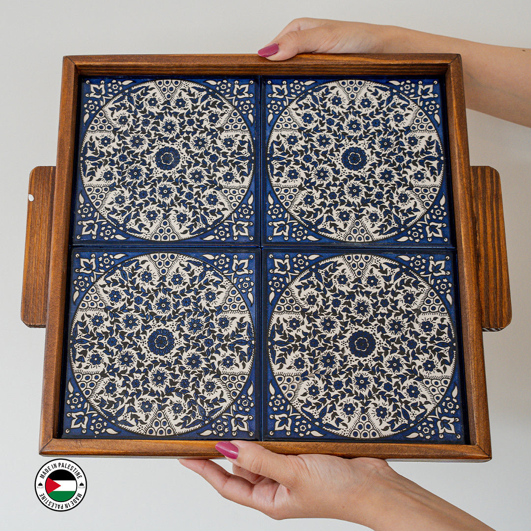 Aliya Wooden Tray (30x30cm)