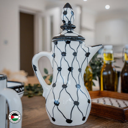 Kuffiyeh Pattern Coffee Pot