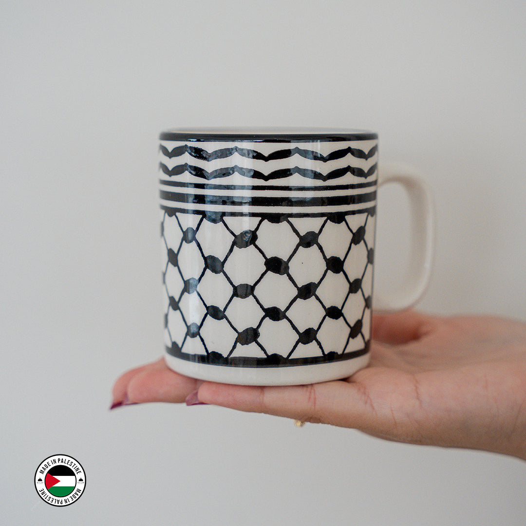 Kuffiyeh Pattern Medium Mug