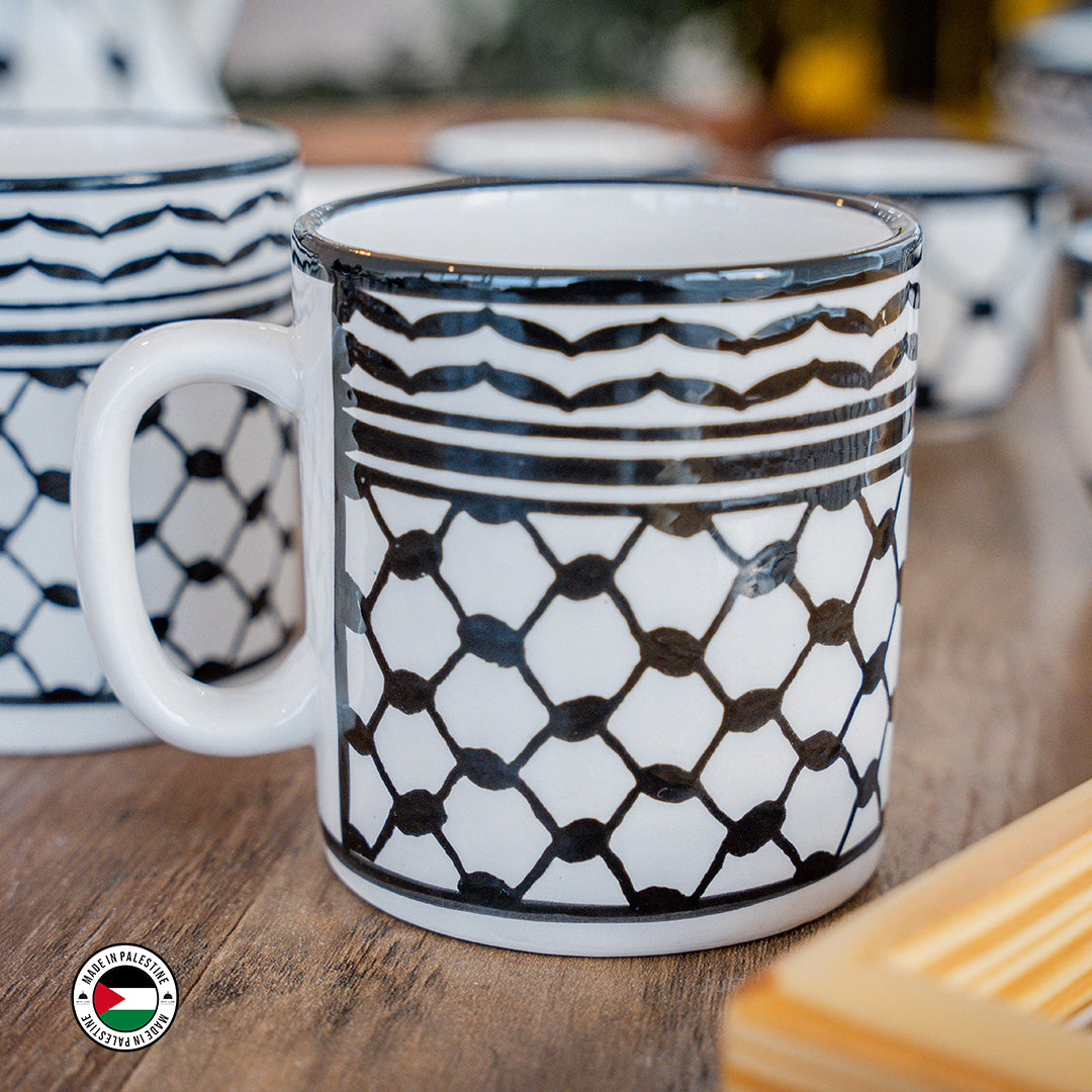 Kuffiyeh Pattern Medium Mug