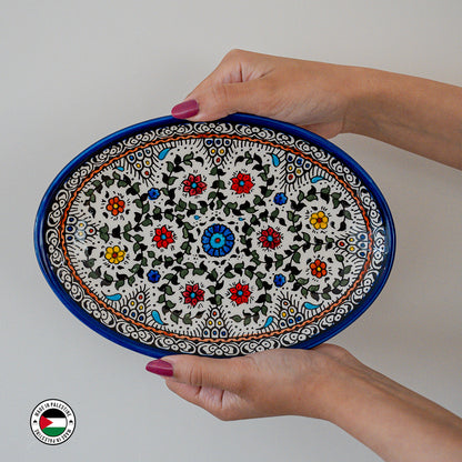 Nazia Oval Plate (22x15cm)