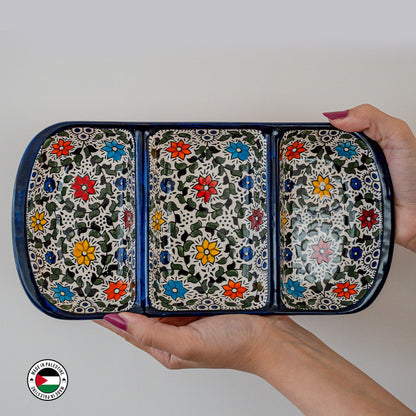 Nazia Triple Tray