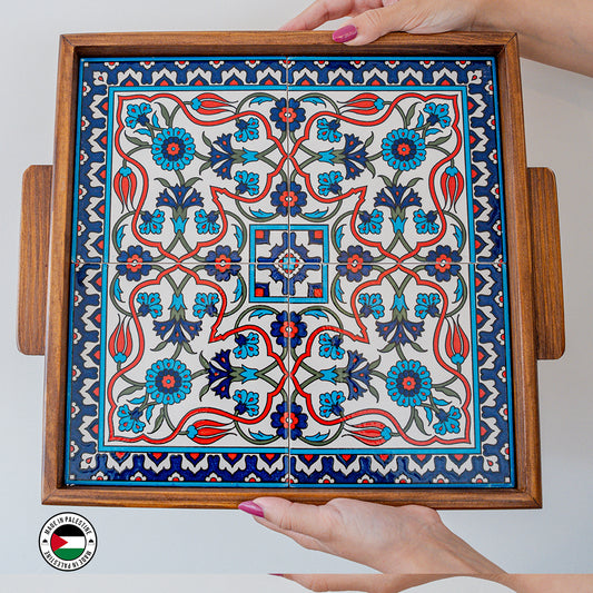 Safa Wooden Tray (30x30cm)