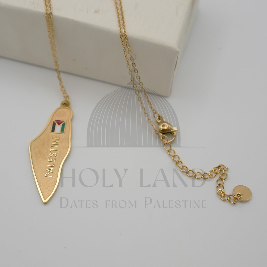 Land of Palestine (Gold) Necklace