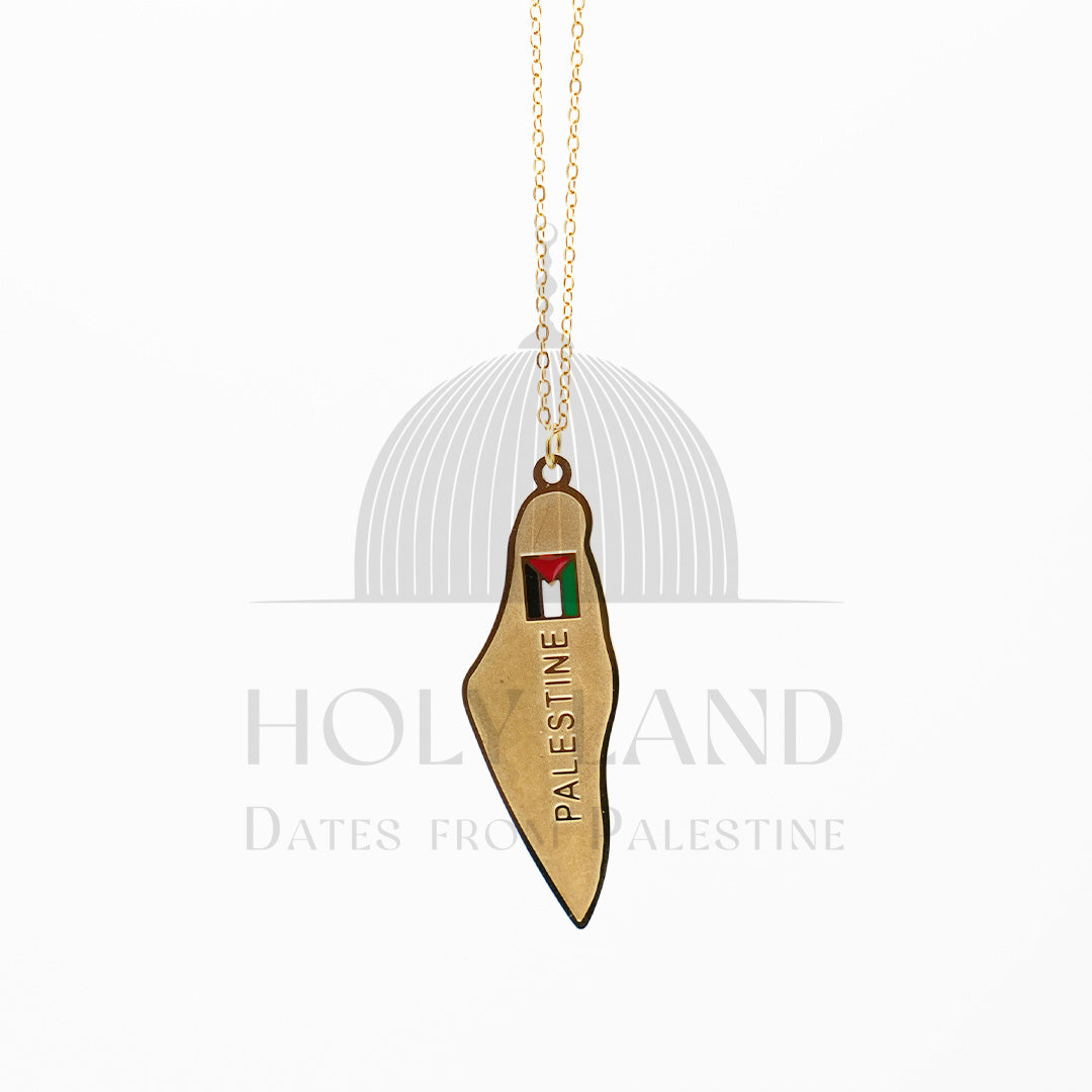 Land of Palestine (Gold) Necklace