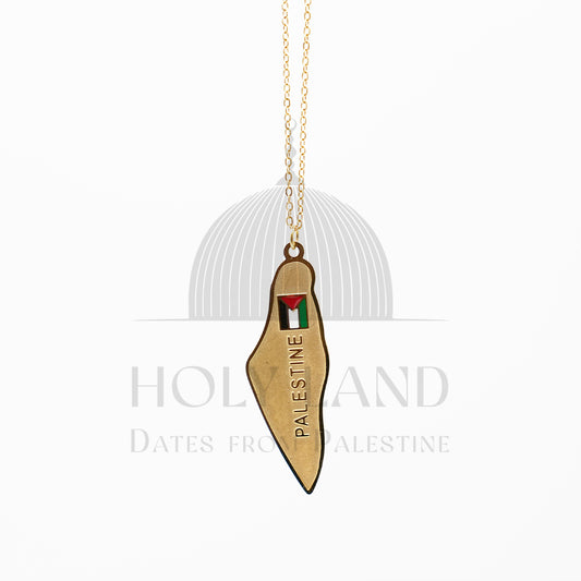 Land of Palestine (Gold) Necklace