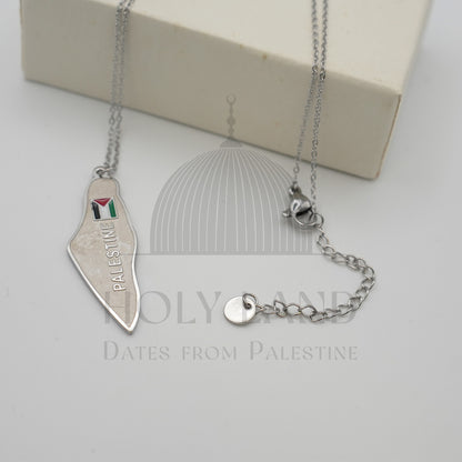 Land of Palestine (Silver) Necklace