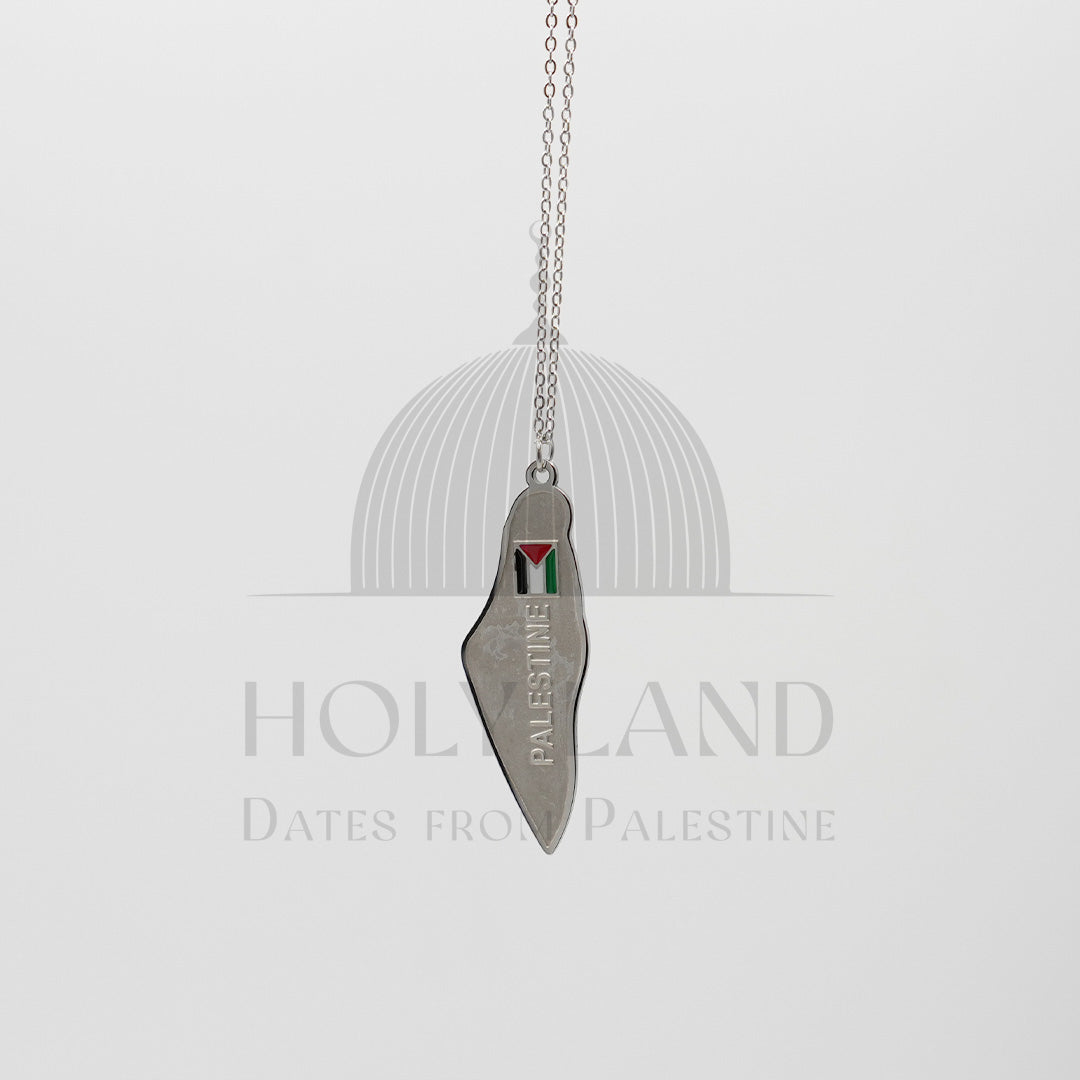 Land of Palestine (Silver) Necklace