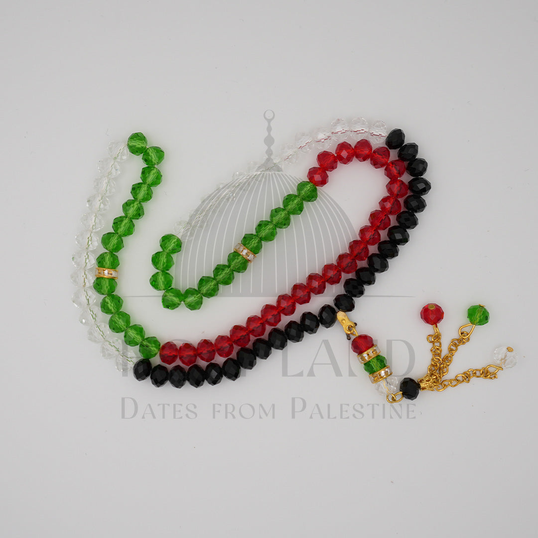 Palestine Tasbiha (99 Prayer beads) Gold