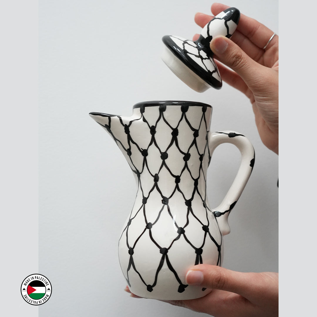 Kuffiyeh Coffee Pot