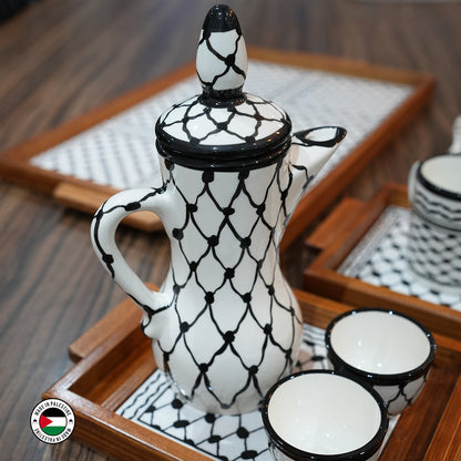 Kuffiyeh Coffee Pot