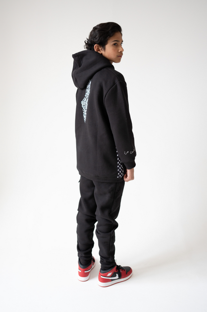 Kids Black Joggers