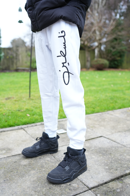 HLD White Joggers