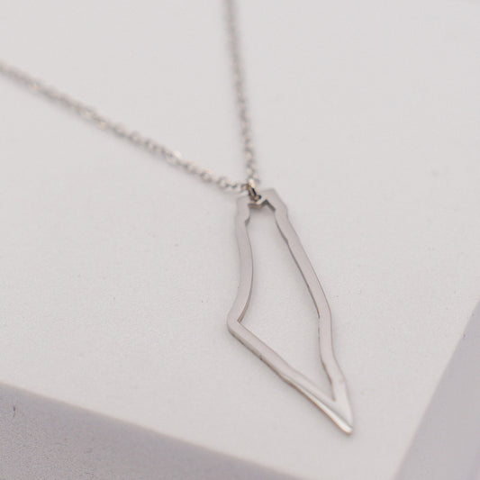 Palestine Necklace (Silver)