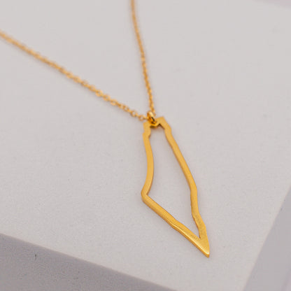 Palestine Necklace (Gold)